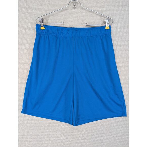Tek Gear Cool Tek Athletic Shorts Size Medium Blue - 0825F110 - Picture 1 of 7